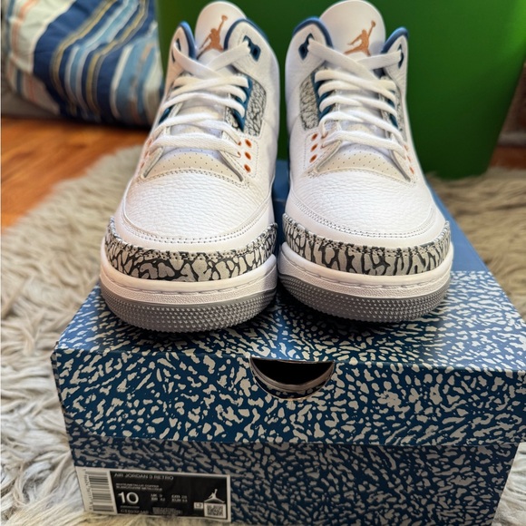 Jordan Retro 3 Wizards.  BRAND NEW IN BOX - Picture 2 of 6